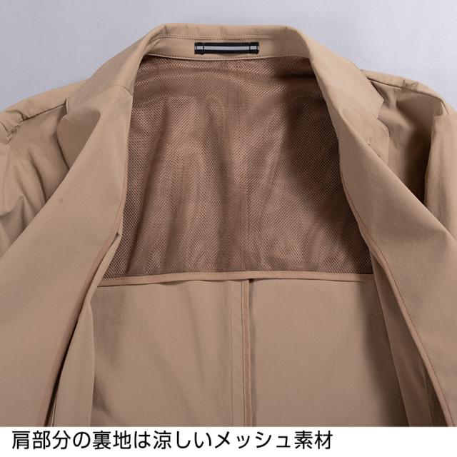 ジャケット メンズ ブレザー サマージャケット 春夏 軽量 涼感