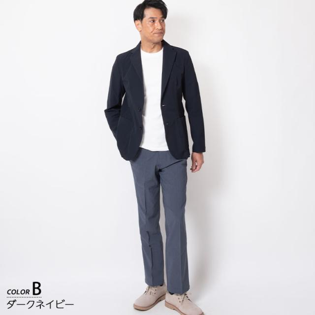 ジャケット メンズ ブレザー サマージャケット 春夏 軽量 涼感 ストレッチ ウォッシャブル クールビズ カジュアル ゴルフ ジャケット メンズ ブレザー サマージャケット 春夏 軽量 涼感