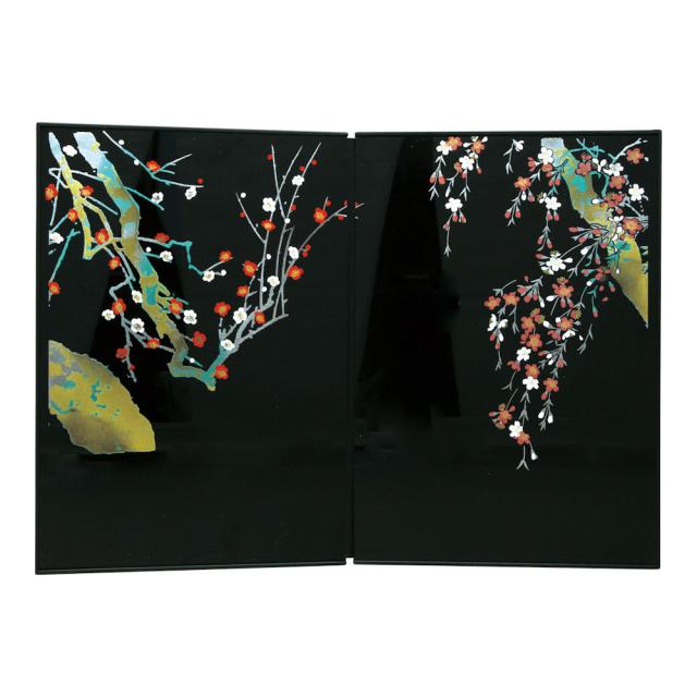 アートスタンド蒔絵屏風 梅に桜 21h 京都 かわいい 和風 手作り 小物 和雑貨 四季 なごみ 飾り 贈り物 おしゃれの通販はau Pay マーケット 季節の和雑貨 京都 和匠ポラーコ