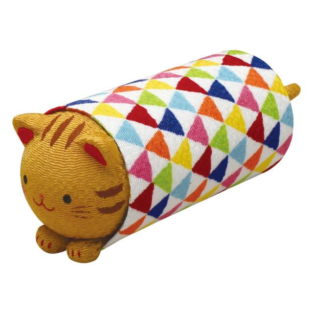 ちりめん細工 置物 カラコロリン猫 茶トラ猫 京都 かわいい 和風 手作り 小物 和雑貨 四季 なごみ 飾り 贈り物 おしゃれの通販はau Pay マーケット 季節の和雑貨 京都 和匠ポラーコ