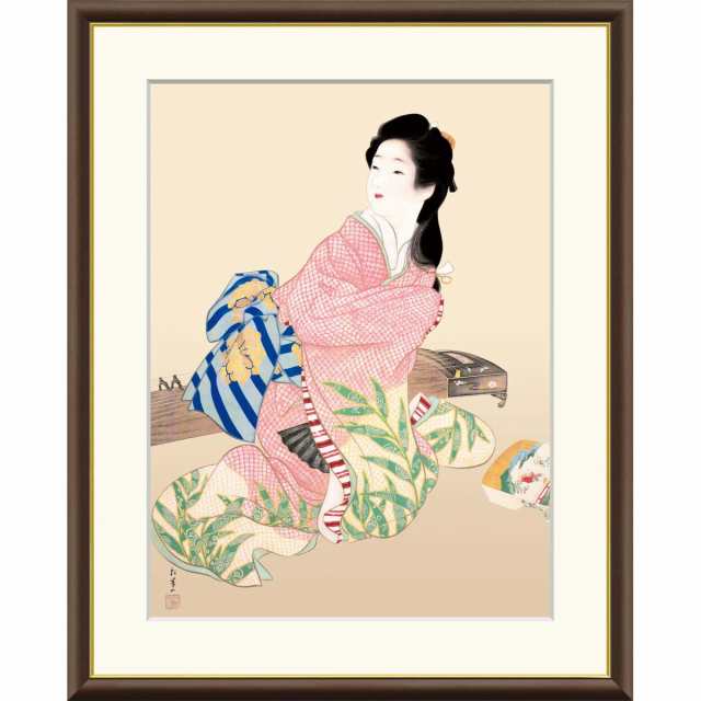 奥田連峯堂｜Okuda Renpoudo | 【 山本倉丘 筆 麓春図幅 共箱