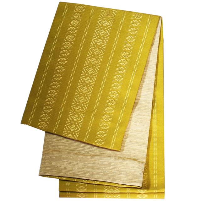 送料無料(沖縄・離島を除く)半幅帯 【日本製】本袋 浴衣帯 リバーシブル 博多調献上柄 41  レディース 女性用の通販は