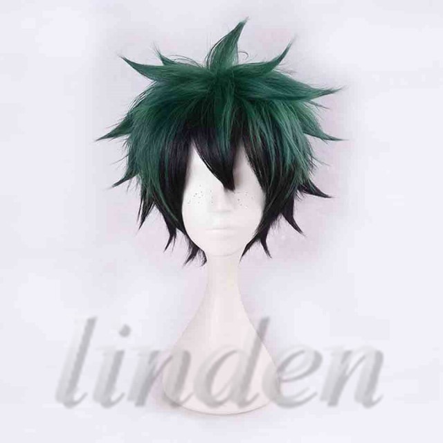 Linden 僕のヒーローアカデミア ヒロアカ 緑谷 出久 みどりや いずく デク 風 ウイッグ 耐熱 かつら コスプレ アニメ イベントの通販はau Pay マーケット Linden コレクション