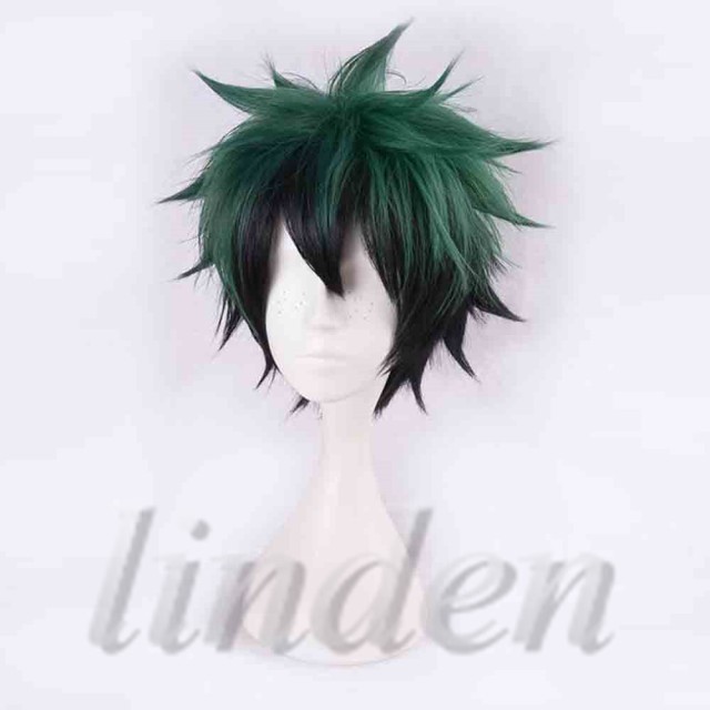 linden] 僕のヒーローアカデミア ヒロアカ 緑谷 出久 みどりや いずく デク 風 ウイッグ 耐熱 かつら コスプレ アニメ イベントの通販はau  PAY マーケット - LINDEN88 コレクション