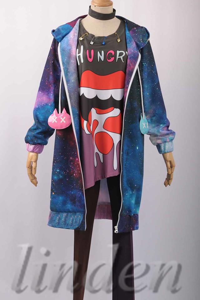 [linden]  即納 狼ゲーム 飯田リンタロウ いいだ りんたろう 風 コスプレ コスチューム 仮装 cosplay イベント 演出服 ハロウィン linden] 即納 狼ゲーム 飯田リンタロウ いいだ りんたろう 風 コスプレ