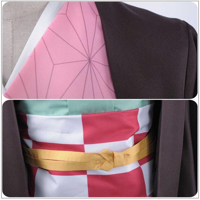 linden] 鬼滅の刃 竈門 禰豆子 かまど ねずこ 風 コスプレ