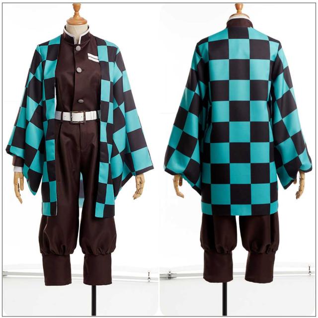 [linden]  鬼滅の刃 竈門 炭治郎 かまど たんじろう 風 コスプレ コスチューム 仮装 cosplay イベント ハロウィン クリスマス