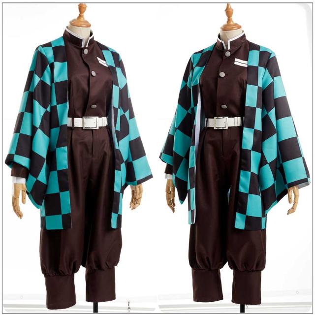 [linden]  鬼滅の刃 竈門 炭治郎 かまど たんじろう 風 コスプレ コスチューム 仮装 cosplay イベント ハロウィン クリスマス linden] 鬼滅の刃 竈門 炭治郎 かまど たんじろう 風 コスプレ