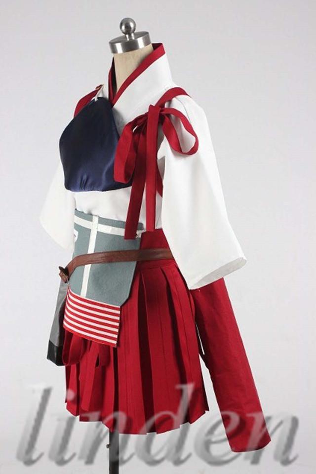 [linden] 艦隊これくしょん -艦これ- 赤城 あかぎ 正規空母 風 コスプレ コスチューム 変装 仮装 cosplay イベント