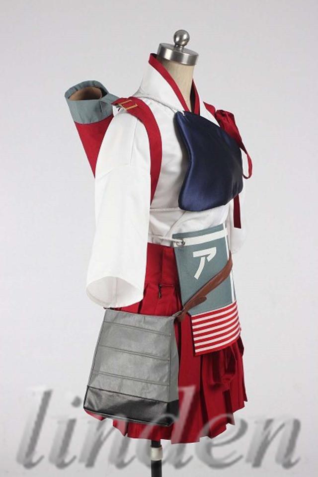 [linden] 艦隊これくしょん -艦これ- 赤城 あかぎ 正規空母 風 コスプレ コスチューム 変装 仮装 cosplay イベント