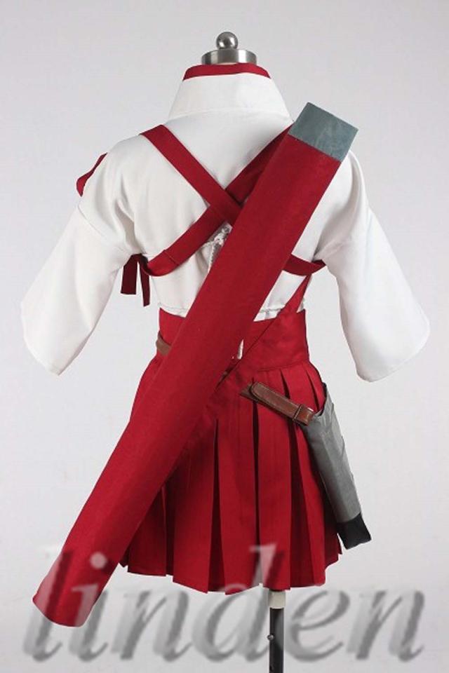 [linden] 艦隊これくしょん -艦これ- 赤城 あかぎ 正規空母 風 コスプレ コスチューム 変装 仮装 cosplay イベント
