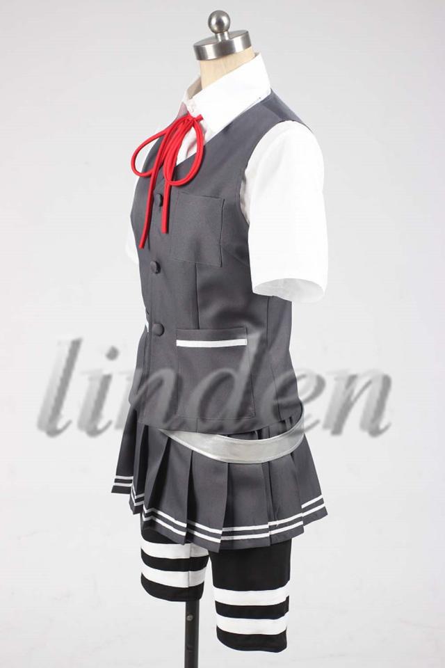 [linden] 艦隊これくしょん -艦これ- 不知火 しらぬい 駆逐艦 陽炎型 ぬいぬい 風 コスプレ コスチューム 変装 仮装 cosplay イベント