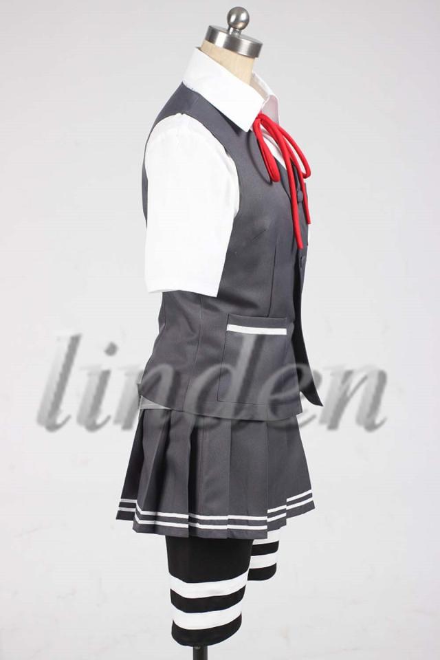 [linden] 艦隊これくしょん -艦これ- 不知火 しらぬい 駆逐艦 陽炎型 ぬいぬい 風 コスプレ コスチューム 変装 仮装 cosplay イベント