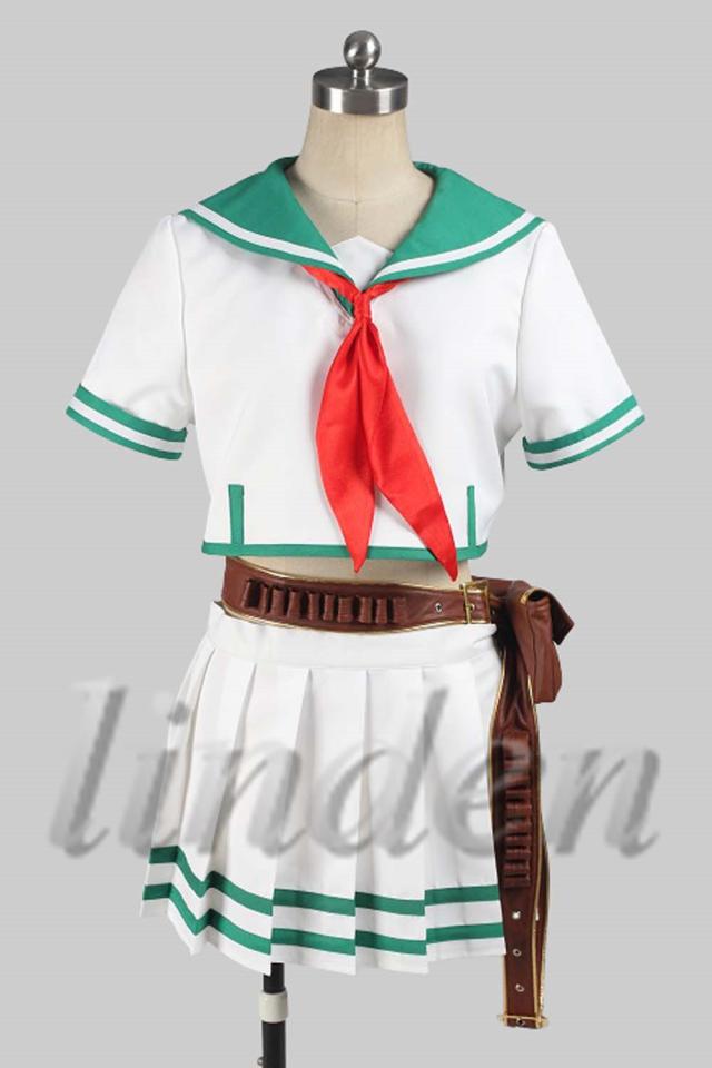 [linden] 艦隊これくしょん -艦これ- 木曾改二 きゃぷてんきそ 重雷装巡洋艦 球磨型 風 コスプレ コスチューム 変装 仮装 イベント