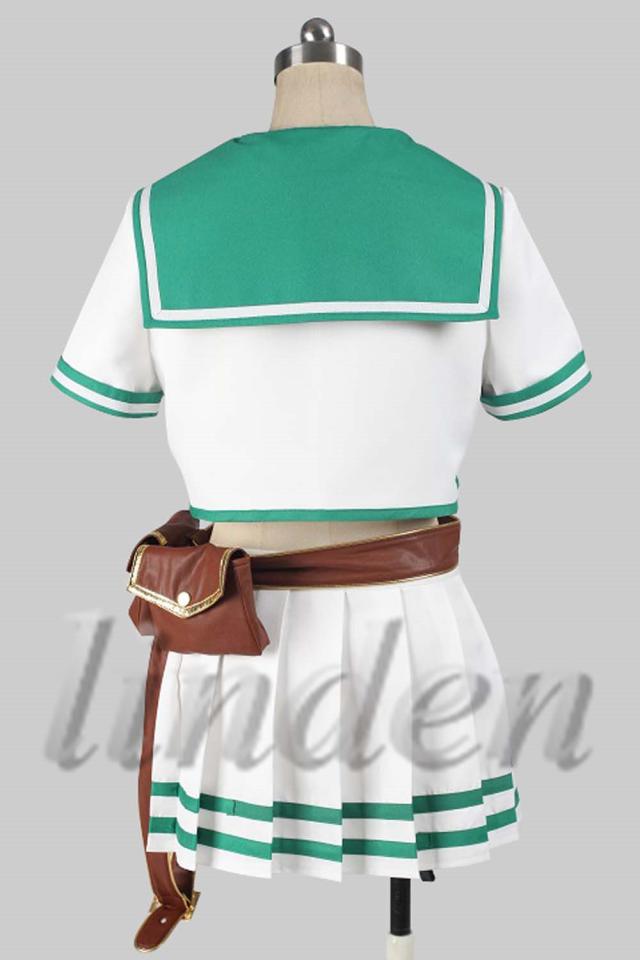 [linden] 艦隊これくしょん -艦これ- 木曾改二 きゃぷてんきそ 重雷装巡洋艦 球磨型 風 コスプレ コスチューム 変装 仮装 イベント