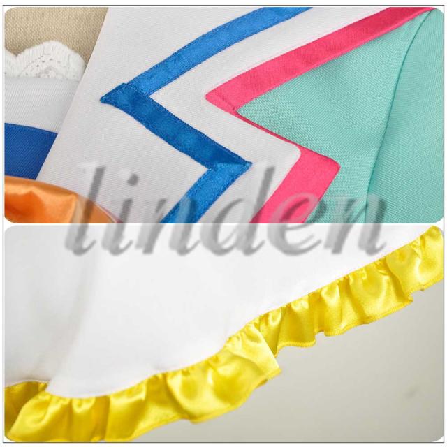 [linden] ラブライブ!R 初期 青空Jumping Heart 覚醒後 高海千歌 風 コスプレ衣装 着物 LoveLive! コスチューム 仮装 cosplay_3