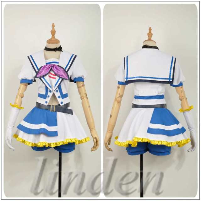 [linden] ラブライブ!R 初期 青空Jumping Heart 覚醒後 小原鞠莉 風 コスプレ衣装 着物 LoveLive! コスチューム 仮装 cosplay