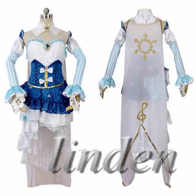 独特な店 linden] 即納 snow 2019 みく はつね 氷雪初音ミク VOCALOID コスプレ衣装