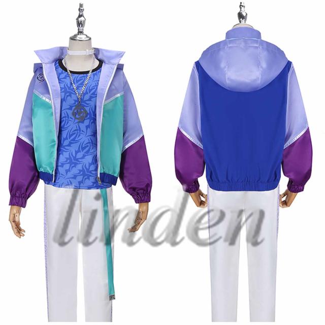 [linden]  Paradox Live パラドックスライブ 矢戸乃上 珂波汰 やとのかみ かなた 風 コスプレ コスチューム 制服 cosplay イベント