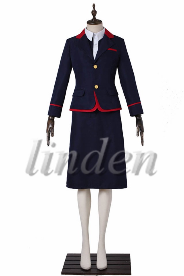 linden] 日本航空 JAL CA制服 風 コスプレ衣装 コスチューム 制服