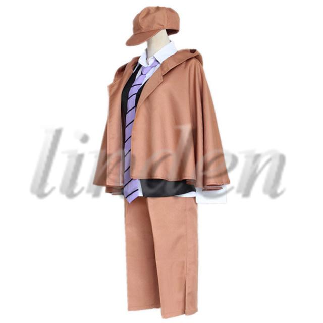 文豪ストレイドッグス 風 江戸川乱歩 コスプレ 衣装 コスチュームcosplay 演出服 イベント ハロウィン変装 仮装 文豪ストレイドッグス 風 文スト 江戸川乱歩 コスチューム コスプレ