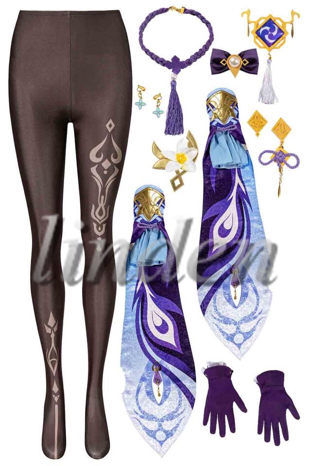 linden] 原神 げんしん 璃月七星 刻晴 コクセイ 風 コスプレ