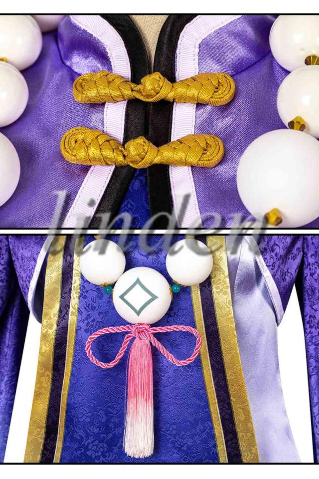 linden] 原神 げんしん ゾンビ 七七 ナナ 風 コスプレ コスチューム