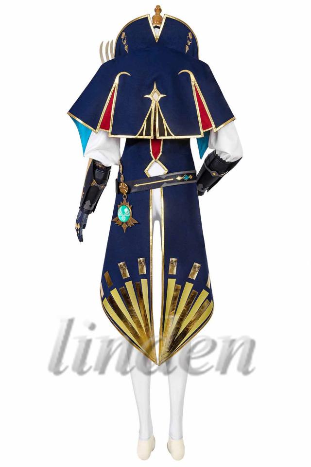 [linden] 原神 げんしん 西風騎士団 ジン Genshin 風 コスプレ コスチューム cosplay イベント 演出服_3