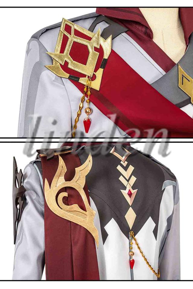 [linden] 原神 げんしん ファトゥス タルタリヤ Tartaglia 風 コスプレ コスチューム cosplay イベント 演出服_5