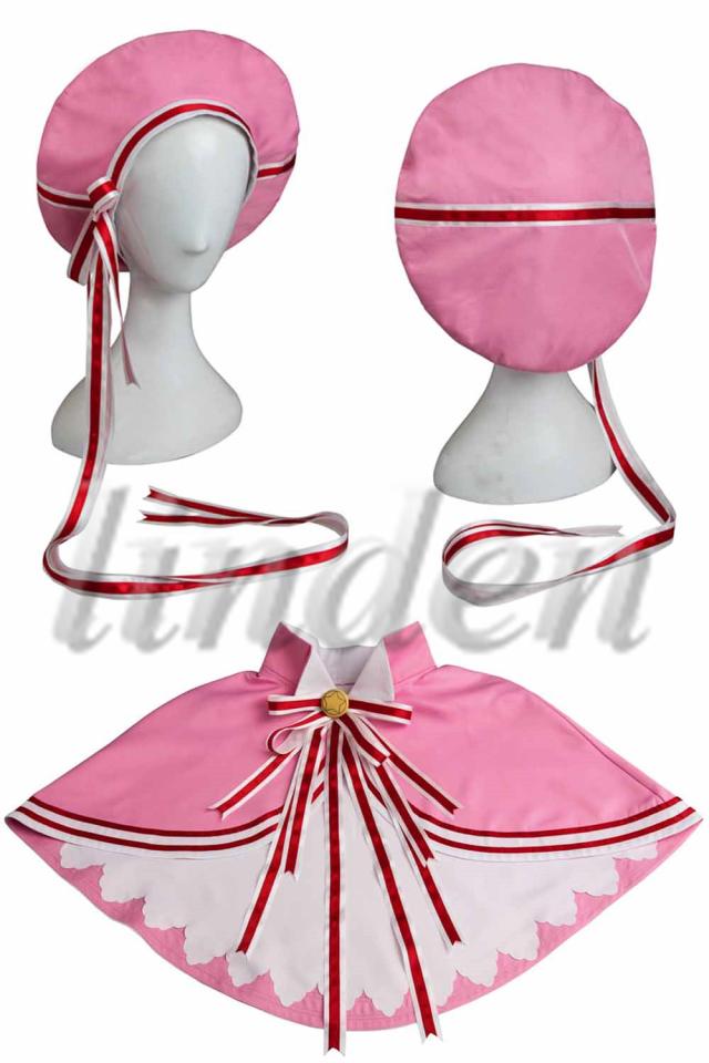 [linden] カードキャプターさくら クリアカード編 木之本桜 きのもとさくら バトル 風 戦闘服 洋装 コスプレ コスチューム 仮装 cosplay linden] カードキャプターさくら クリアカード編 木之本桜 きのもと