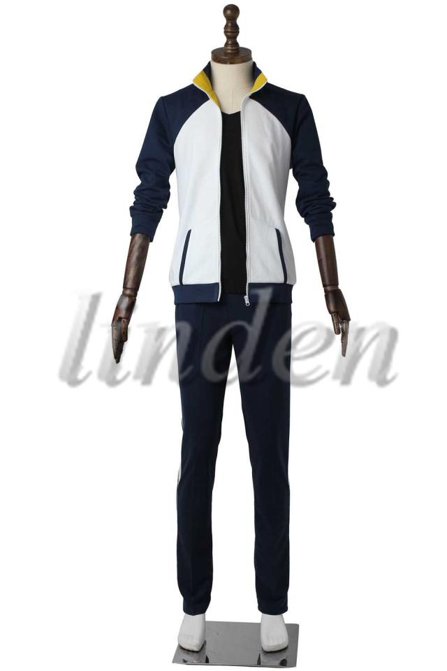 【新品未使用品】刀剣乱舞 とうらぶ 明石国行 内番 コスプレ 衣装 刀剣乱舞 明石国行 内番 コスプレ衣装 修正版｜COSONSEN
