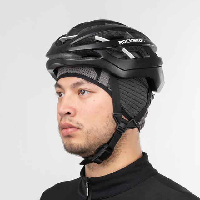 キャップ インナーキャップ 秋 冬 帽子 ニット編み ヘルメット バイク