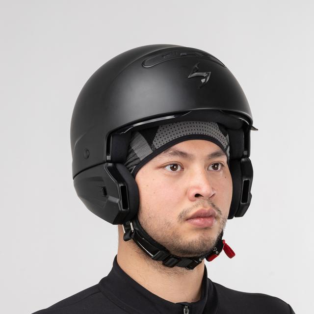 キャップ インナーキャップ 秋 冬 帽子 ニット編み ヘルメット バイク