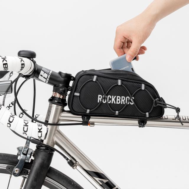 自転車 電動 空気入れ 小型 軽量 携帯 コンパクト Type-C 充電式 仏式 米式 クロスバイク ロードバイク ロックブロス ROCKBROS