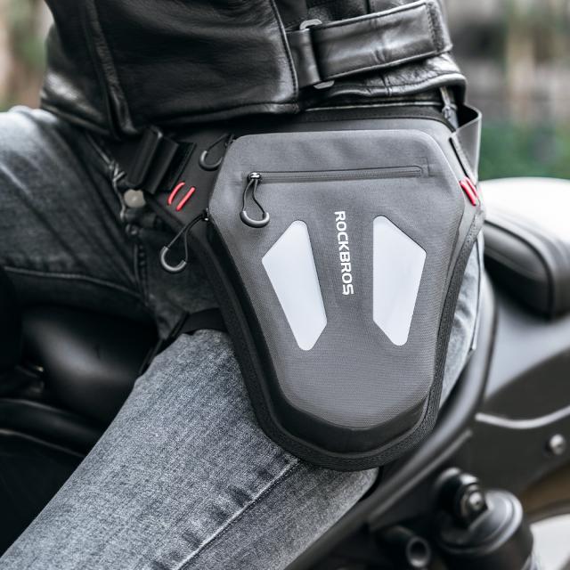 バイク レッグバッグ ホルスターバッグ ショルダーバック 薄型 スリム