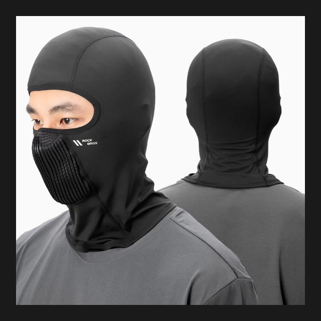 フェイスマスク バラクラバ フェイスカバー UPF50 紫外線 UV 男性 女性