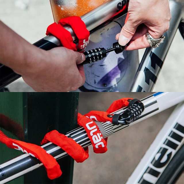 鍵 自転車 カギ ダイヤルロック 4桁 チェーン 4mm 120cm 頑丈 盗難防止 ULAC ユーラック ロックブロス ROCKBROSの通販はau  PAY マーケット - 自転車グッズのロックブロス