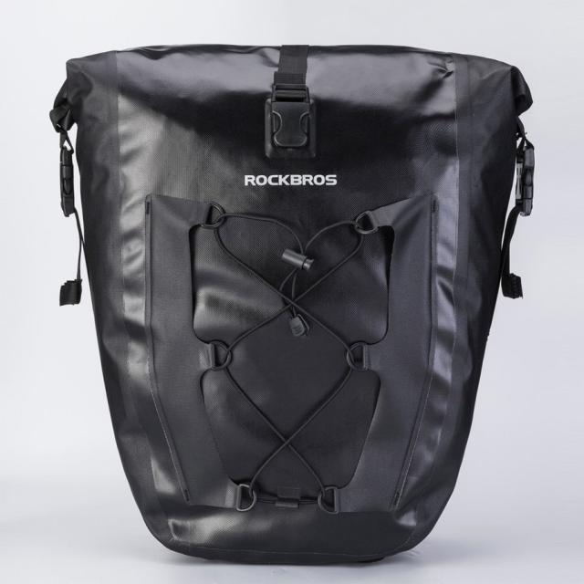 ROCKBROSパニアバッグ 自転車 バイク サイドバッグ 防水 容量片側27L ROCKBROS パニアバッグ 自転車 サイドバッグ キャリアバッグ