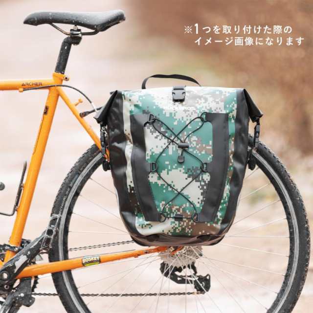 パニアバッグ 自転車 サイドバッグ キャリアバッグ 防水 27L 2個セット ロックブロス ROCKBROSの通販はau PAY マーケット -  自転車グッズのロックブロス | au PAY マーケット－通販サイト
