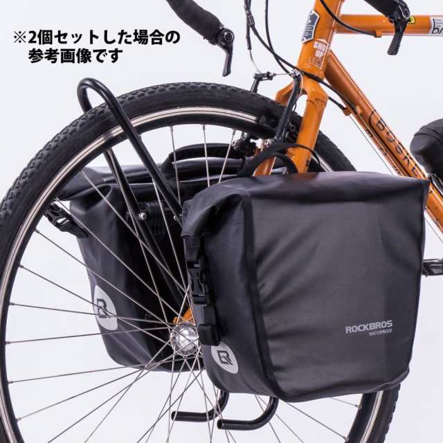 パニアバッグ 自転車 サイドバッグ キャリアバッグ 防水 18L ロックブロス ROCKBROS｜au PAY マーケット