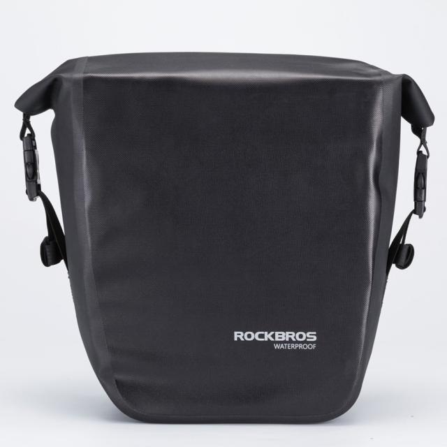 パニアバッグ 自転車 サイドバッグ キャリアバッグ 防水 18L ロック
