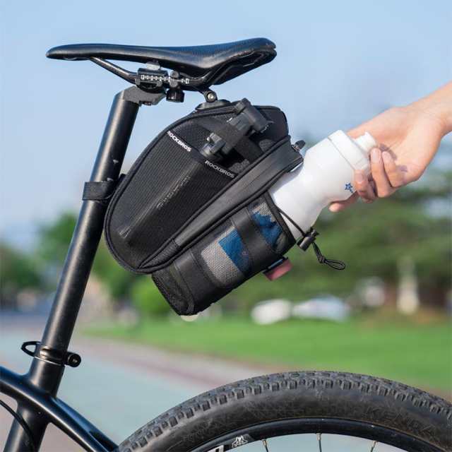サドルバッグ 自転車 ボトルホルダー ドリンク予備 水分補給 撥水