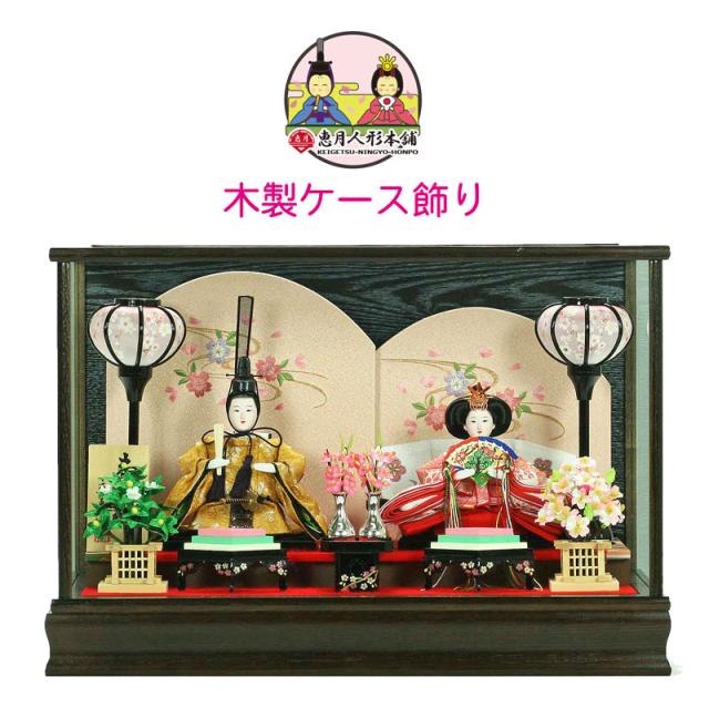 雛人形 ひな人形 コンパクト 雛 ケース飾り 親王飾り 【2021年度新作】の通販は