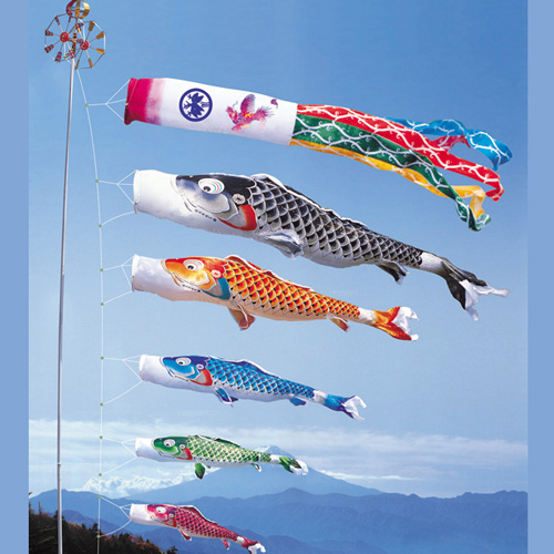 こいのぼり 鯉のぼり吉兆3ｍ単品（口金具付き）【名入れor家紋入れ無料】の通販は