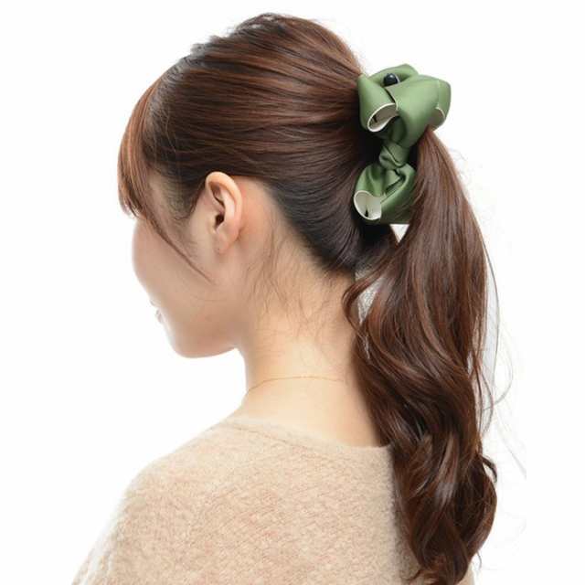 バナナクリップ リボン ヘアクリップ 大 大きめ シンプル ヘアアクセサリー 髪留め クリップ レディース 人気 結婚式 ギフト  vi-0413の通販はau PAY マーケット - Viragio