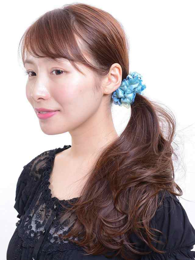 シュシュ ヘアゴム サテン ビーズ ビジュー フラワー 花 モチーフ ヘアアクセサリー 髪留め 人気 ブランド 結婚式 ギフト Vi 0264の通販はau Pay マーケット Viragio