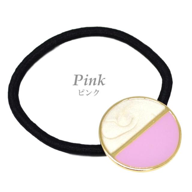 ヘアゴム 黒 メタル プレート ヘアアクセサリー 髪留め おしゃれ まとめ髪 ゴム シンプル ゴールド ブランド Vi 1249 の通販はau Pay マーケット Viragio