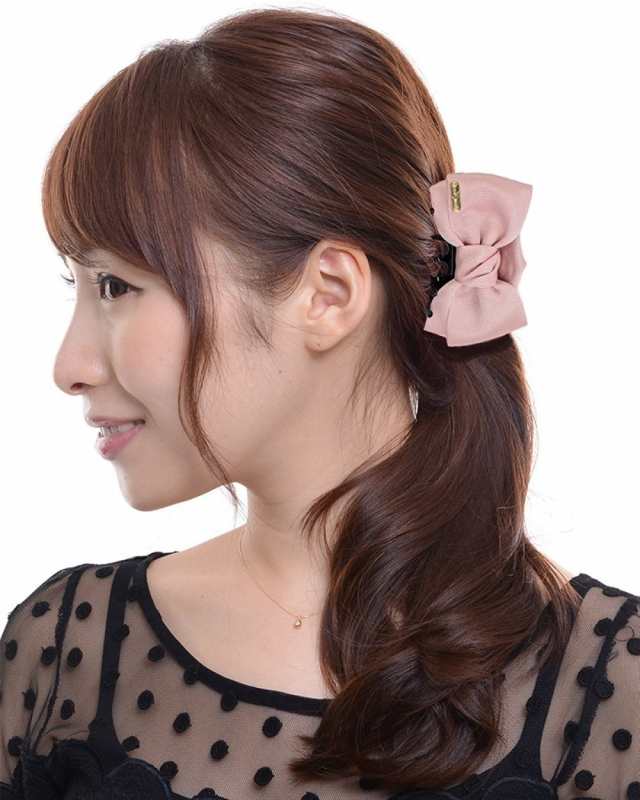 ヘアクリップ リボン 大 大きめ バンスクリップ ヘアアクセサリー 髪留め パーティー ギフト 人気 ブランド ランキング Vi 0258ｂの通販はau Pay マーケット Viragio