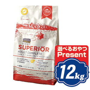 フィッシュ4 ドッグ スーペリア アダルト 12kg（6kg×2袋） fish4dogs コンプリート無添加ドッグフード 【正規品】の通販は