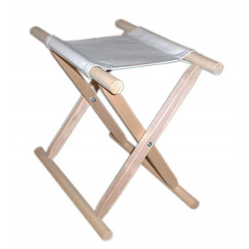 角太足胡床　白木白布【メーカー直送】代引き・銀行振込前払い・同梱不可の通販は 5,780円